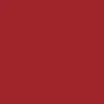 Bright Red metal color sample