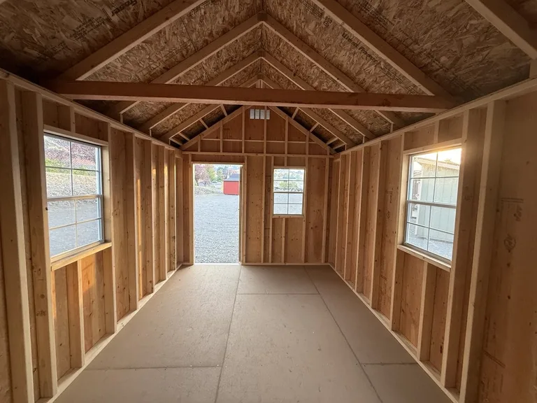 10x16 Cabin — interior