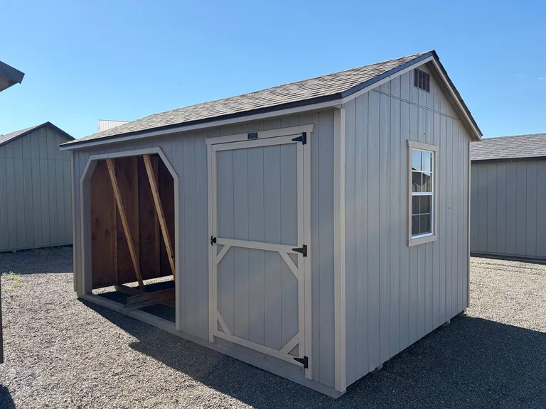 10x16 Horse Barn — exterior