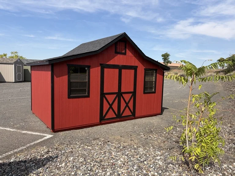 10x16 Rancher Barn — exterior