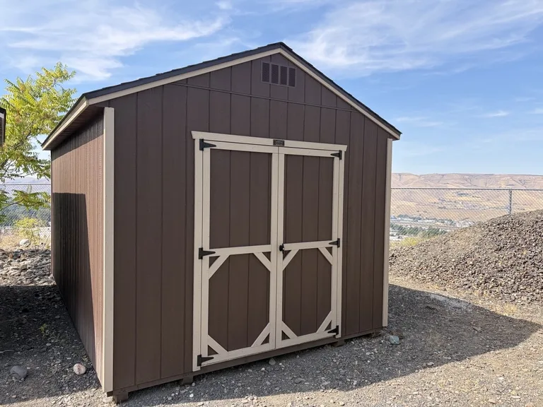 10x16 Utility Shed — exterior