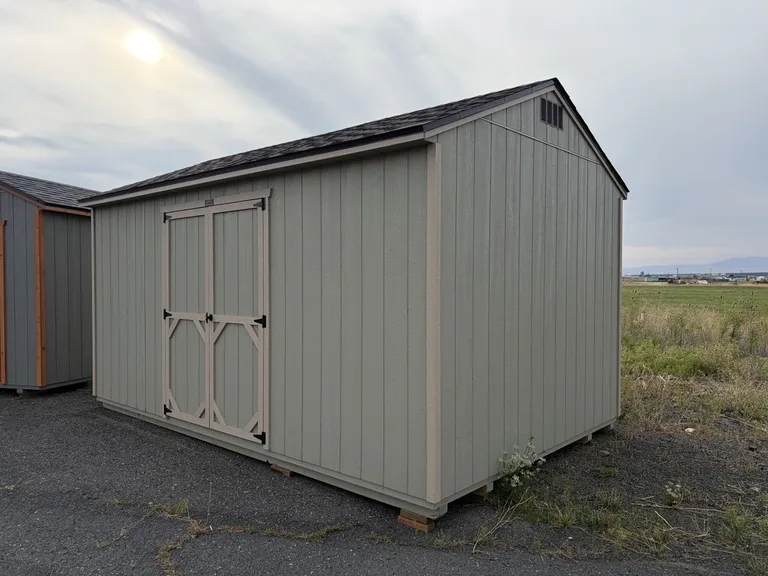 10x16 Utility Shed — exterior