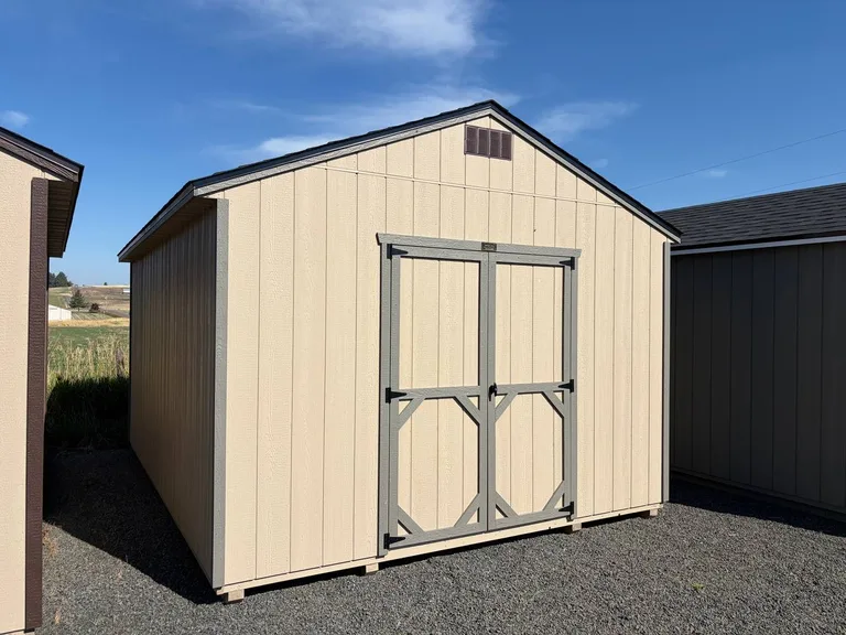 12x16 Utility Shed — exterior