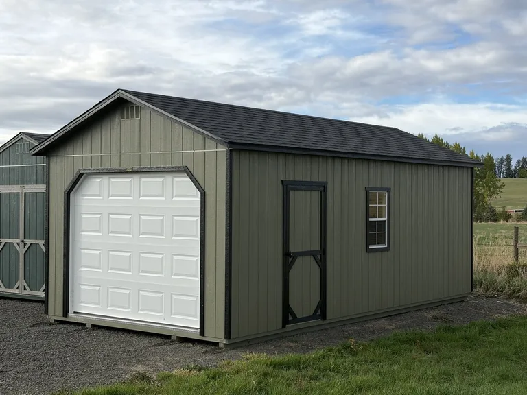 12x24 Garage — exterior
