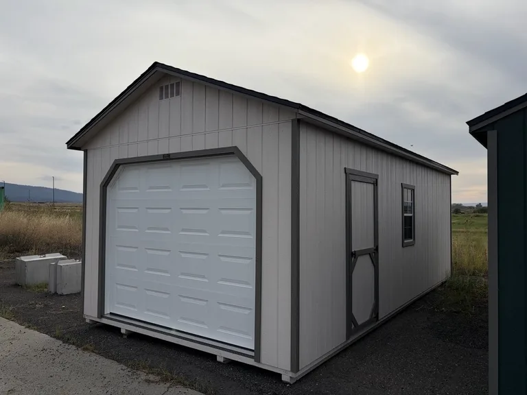 12x24 Garage — exterior