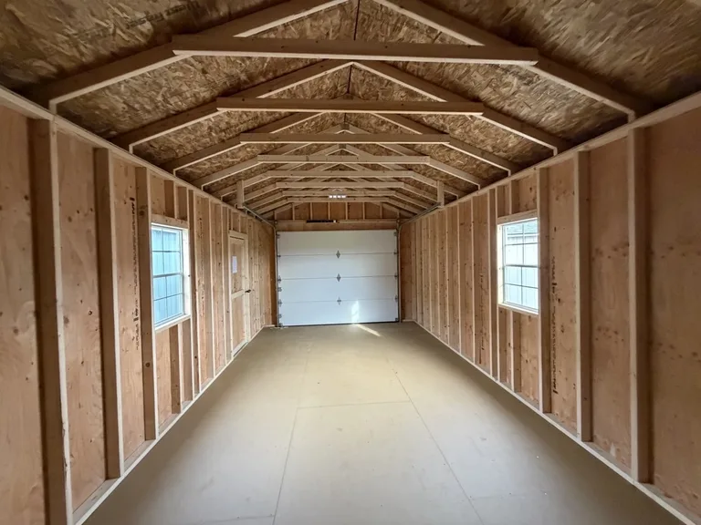 12x24 Garage — interior